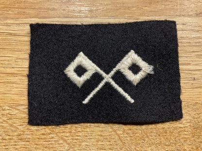 Gradia Militaria -  WW2 USN Signallers qualification sleeve badge