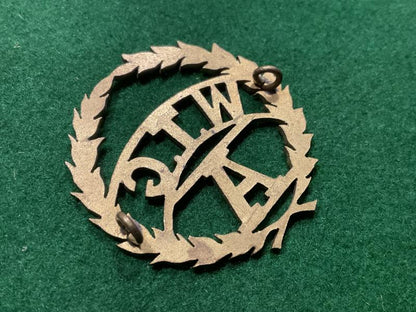 Boer War S.A , A Company, Woodstock Town Guard slouch hat badge