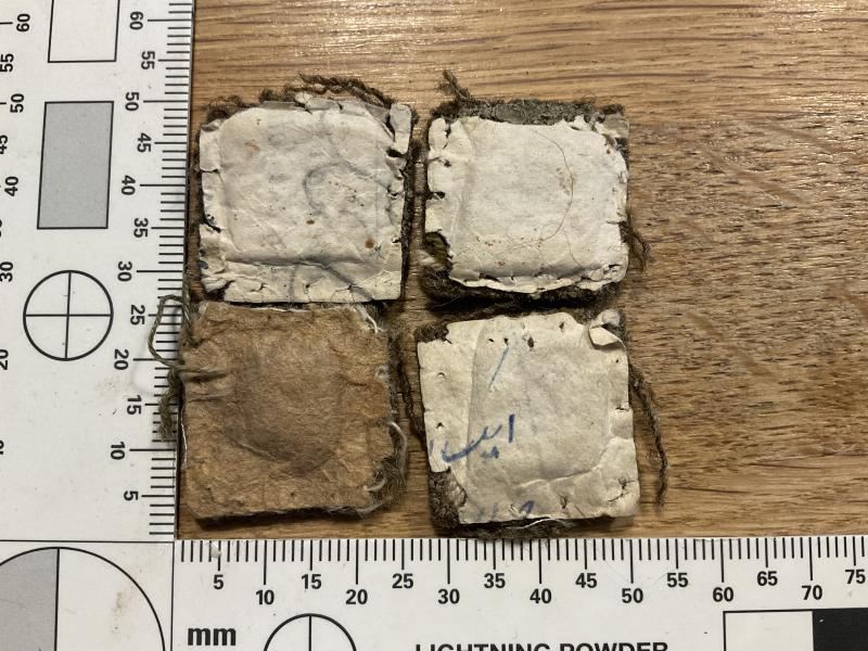 WW2 Indian made British/ Commonwealth officers pips