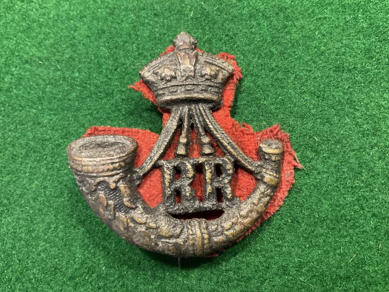 Gradia Militaria -  Indian Army Rajputana Rifles pugri badge.