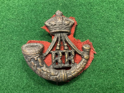 Gradia Militaria -  Indian Army Rajputana Rifles pugri badge.
