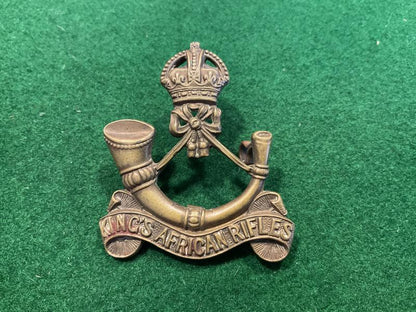 Gradia Militaria -  WW2 Kings African Rifles cap badge by FIRMIN LONDON.