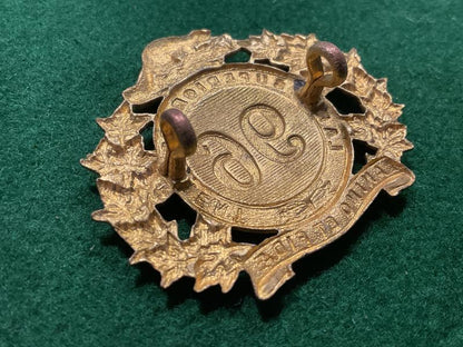 Canadian Militia; 96th Lake Superior Regiment collar badge