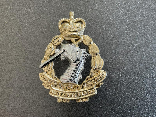 Gradia Militaria -  Anodised Royal Australian Army Dental Corps hat badge