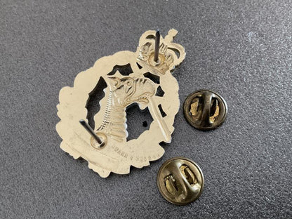 Anodised Royal Australian Army Dental Corps hat badge