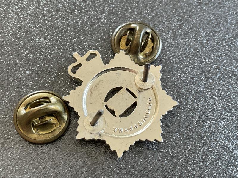 Anodised Royal Australian Army Service Corps collar badge.