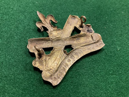 WW2 Canadian Le Regt de la Chaudiere cap badge.