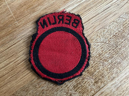 British Troops Berlin formation sign.