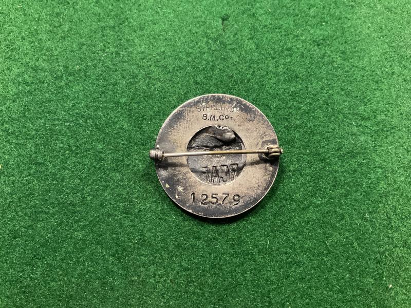 WW2 RCAF Watch & Worn Aircraft Detection Corps lapel badge