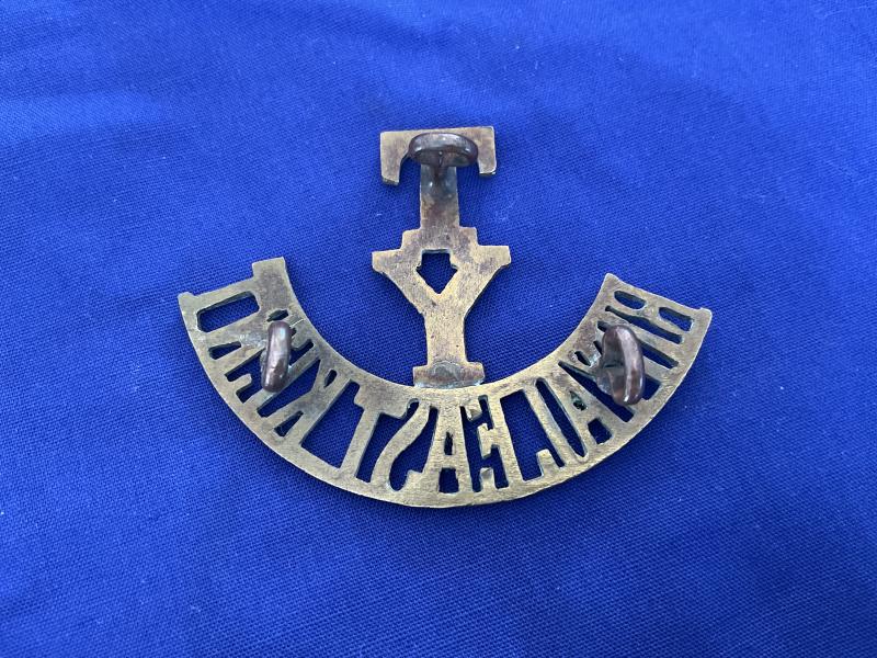 WW1 Territorial Royal East Kent Yeomanry shoulder title