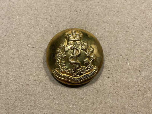 Gradia Militaria -  WW1 Canadian Medical Corps gilded brass button