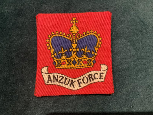 Gradia Militaria -  ANZUK FORCE Printed formation sign