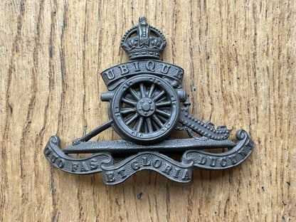Gradia Militaria -  WW1/2 Royal Artillery O.S.D cap badge by FIRMIN LONDON