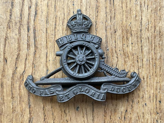 Gradia Militaria -  WW1/2 Royal Artillery O.S.D cap badge by FIRMIN LONDON