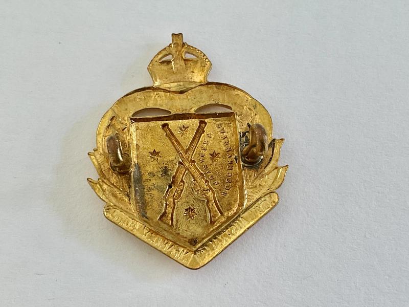 K/C Royal Australian Infantry Corps cap badge 1948/53