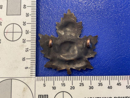 WW1 C.E.F 52nd Infantry Battalion New Ontario  cap badge.