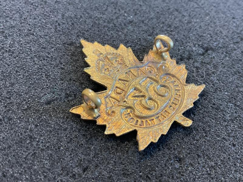 WW1 C.E.F 53rd Infantry Battalion cap badge