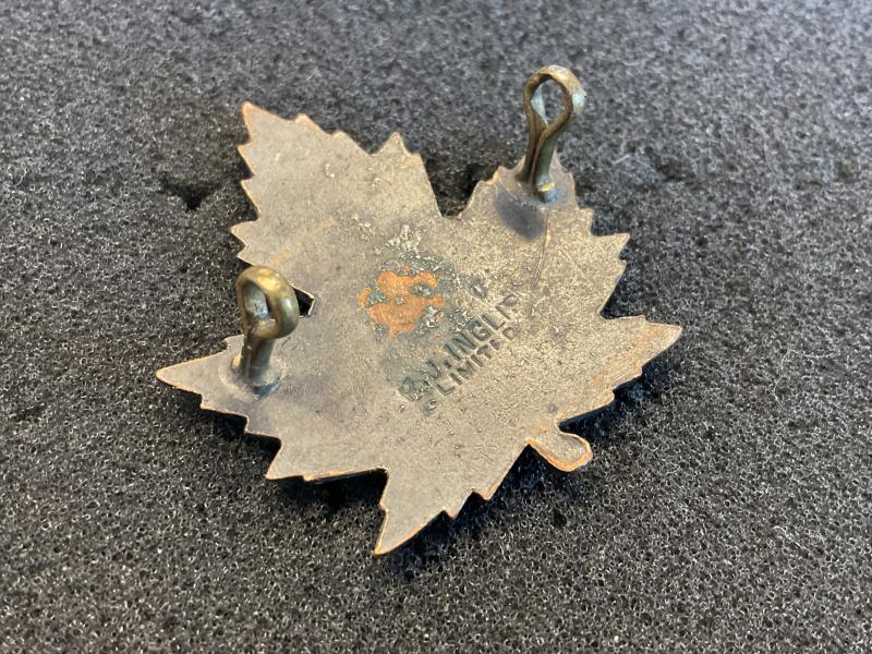 WW1 C.E.F 60th Infantry Battalion cap badge by INGLIS.
