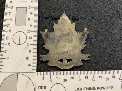 WW1 C.E.F 65th Infantry,  Saskatchewan Battalion cap badge.