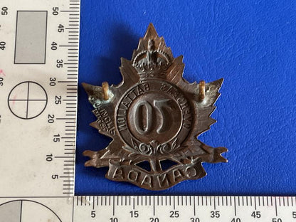 WW1 C.E.F 70th Infantry Battalion cap badge.
