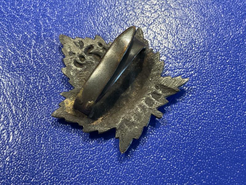 WW1 C.E.F 72nd Inf Battalion Seaforth Highlanders collar badge