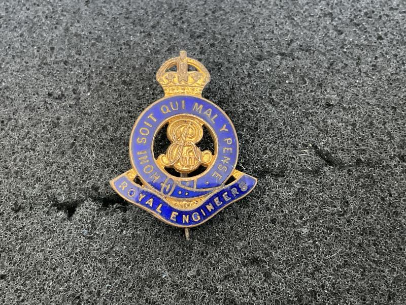 Gradia Militaria -  Edward VII Royal Engineers sweetheart by Gaunt.