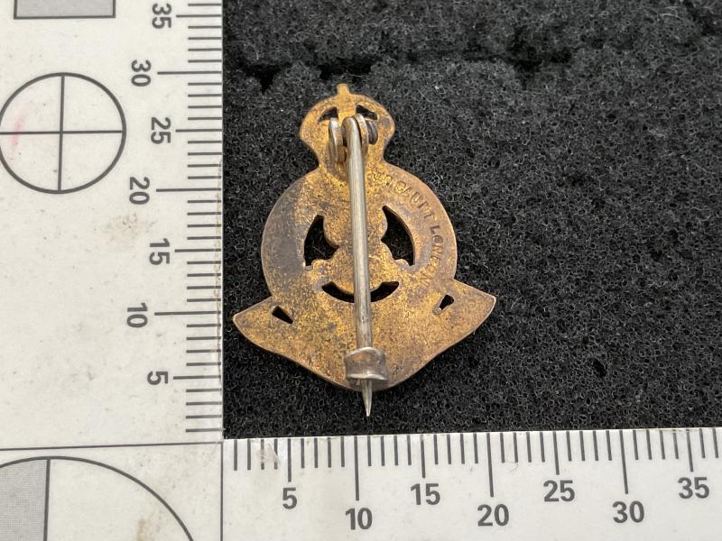 Edward VII Royal Engineers sweetheart by Gaunt.