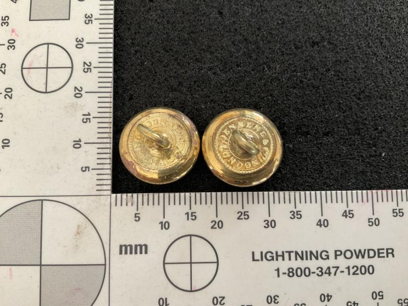 WW1/2 Royal Artillery officers 16mm hat buttons