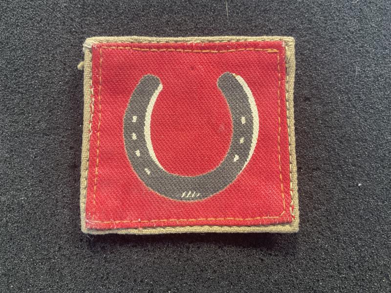 Gradia Militaria -  WW2 13th Infantry formation sign on K.D backing