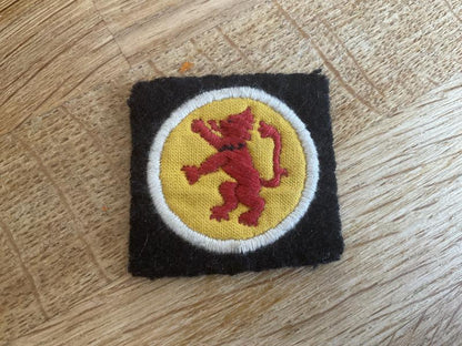 Gradia Militaria -  WW2 15th (Scottish) Infantry Division formation sign.