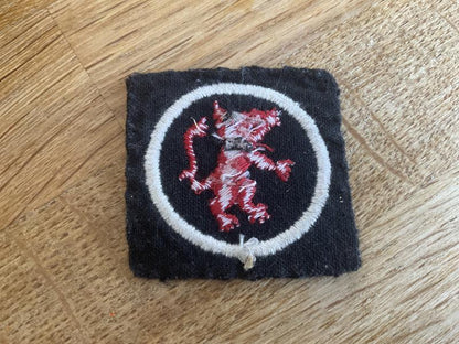 WW2 15th (Scottish) Infantry Division formation sign.