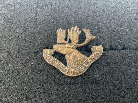 Gradia Militaria -  WW1 Newfoundland Regiment cap badge