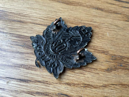 WW1 C.E.F 102nd Battalion, North British Colombians cap badge.