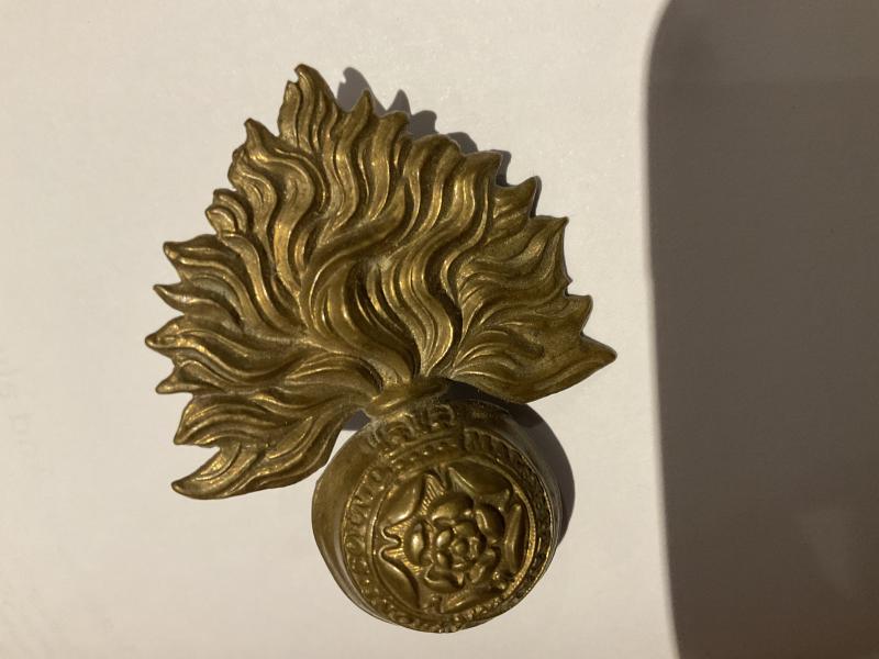 QVC City london Fusiliers cap badge.