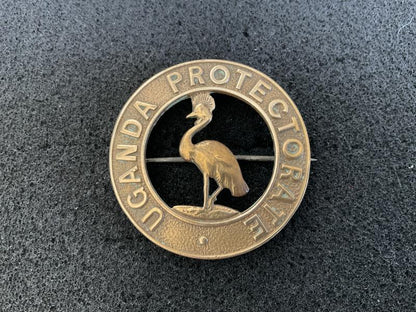 Gradia Militaria -  Post 1911 Uganda Protectorate officers pagri badge.