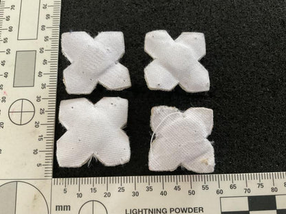 British Army officers bullion rank pips x 4