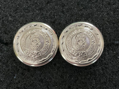 Gradia Militaria -  Anodised 15/19th The Kings Hussars small hat buttons.