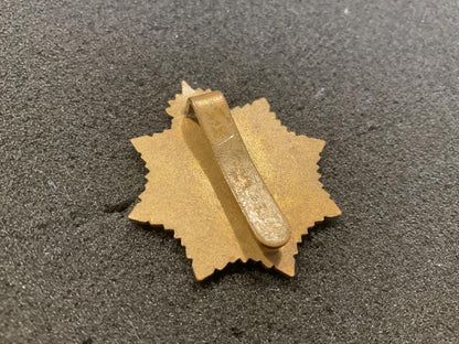 Brass other ranks Guyana Defence Force cap badge