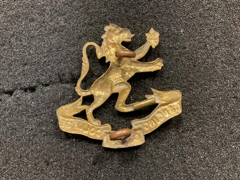 Lancing College C.C.F cap badge, circa 1908-40