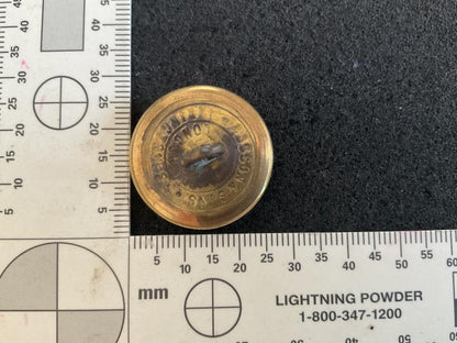 WW1 31st PUNJABIS Officers gilt button, Pre 1922.