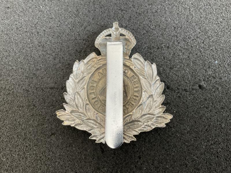 K/C British Guiana Police helmet plate circa 1902-39