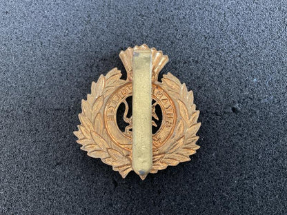 British Guyana Police brass & enamel cap badge.