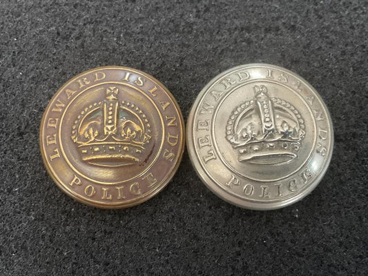 Gradia Militaria -  Post 1902 Leeward Islands Police buttons by BLACKMORE