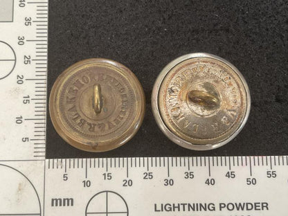 Post 1902 Leeward Islands Police buttons by BLACKMORE