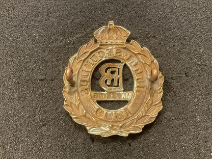 Boer War Bechuanaland Rifles , slouch hat badge