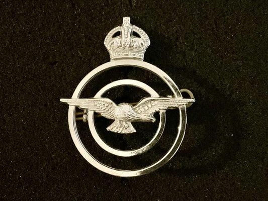 Gradia Militaria -  WW2 Royal Air Force Chaplains Assistant cap badge