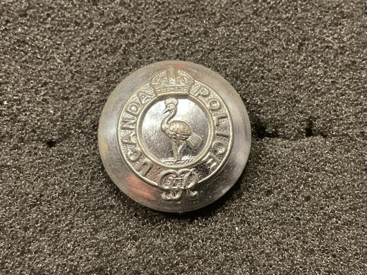 Gradia Militaria -  K/C Uganda Police (George VI) 23mm button.