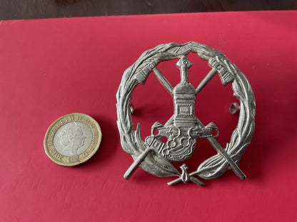 Gradia Militaria -  Oman; Musandam Security Force officers cap badge.
