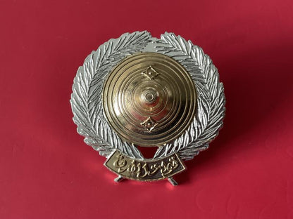 Gradia Militaria -  Anodised Firqat Force head dress/ cap badge.