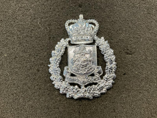 Gradia Militaria -  Q/C Bermuda Police cap badge.